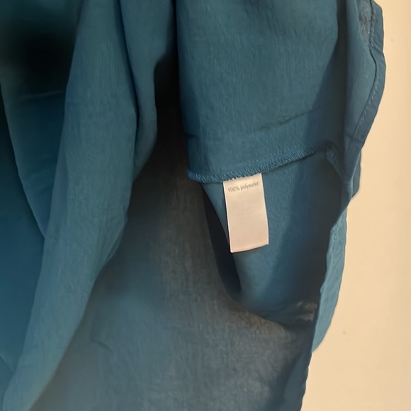 NWT Reitmans turquoise blouse. - Picture 8 of 16
